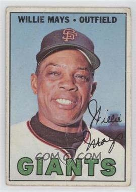 1967 Topps - [Base] #200 - Willie Mays [Poor to Fair]