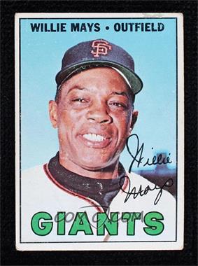 1967 Topps - [Base] #200 - Willie Mays [Good to VG‑EX]