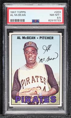 1967 Topps - [Base] #203 - Al McBean [PSA 8.5 NM‑MT+]