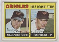 1967 Rookie Stars - Mike Epstein, Tom Phoebus