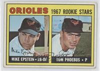 1967 Rookie Stars - Mike Epstein, Tom Phoebus [Good to VG‑EX]