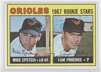 1967 Rookie Stars - Mike Epstein, Tom Phoebus [Noted]