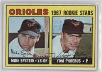 1967 Rookie Stars - Mike Epstein, Tom Phoebus [Good to VG‑EX]
