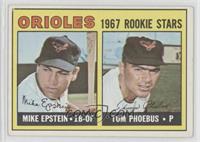 1967 Rookie Stars - Mike Epstein, Tom Phoebus [Good to VG‑EX]