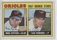 1967 Rookie Stars - Mike Epstein, Tom Phoebus [Poor to Fair]