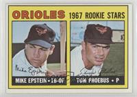 1967 Rookie Stars - Mike Epstein, Tom Phoebus