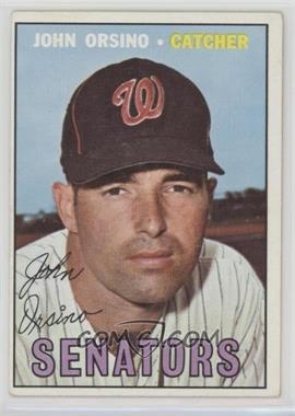 1967 Topps - [Base] #207 - John Orsino