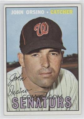 1967 Topps - [Base] #207 - John Orsino [Noted]