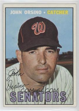 1967 Topps - [Base] #207 - John Orsino