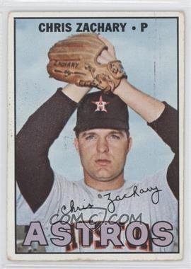 1967 Topps - [Base] #212 - Chris Zachary [Good to VG‑EX]