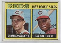 1967 Rookie Stars - Darrell Osteen, Lee May [Poor to Fair]