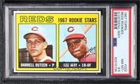 1967 Rookie Stars - Darrell Osteen, Lee May [PSA 8.5 NM‑MT+]