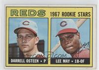 1967 Rookie Stars - Darrell Osteen, Lee May