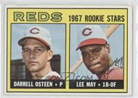 1967 Rookie Stars - Darrell Osteen, Lee May [Good to VG‑EX]