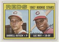 1967 Rookie Stars - Darrell Osteen, Lee May