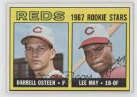 1967 Rookie Stars - Darrell Osteen, Lee May