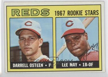 1967 Topps - [Base] #222 - 1967 Rookie Stars - Darrell Osteen, Lee May