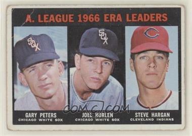 1967 Topps - [Base] #233 - Gary Peters, Joe Horlen, Steve Hargan [Good to VG‑EX]