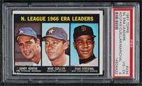 Sandy Koufax, Mike Cuellar, Juan Marichal [PSA 4 VG‑EX]