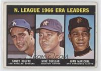 Sandy Koufax, Mike Cuellar, Juan Marichal [Good to VG‑EX]