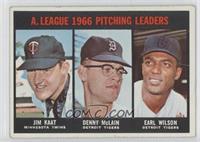 Jim Kaat, Denny McLain, Earl Wilson [Noted]