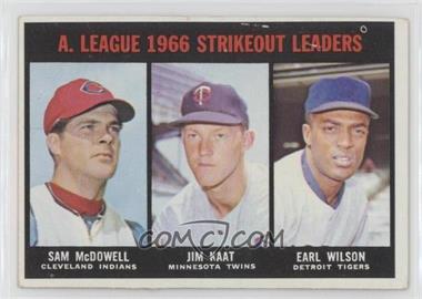 1967 Topps - [Base] #237 - Sam McDowell, Jim Kaat, Earl Wilson