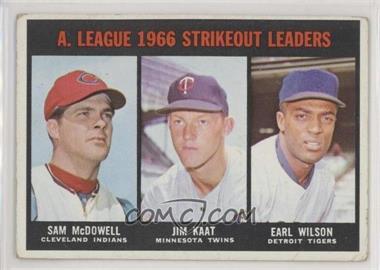 1967 Topps - [Base] #237 - Sam McDowell, Jim Kaat, Earl Wilson