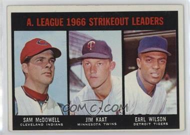 1967 Topps - [Base] #237 - Sam McDowell, Jim Kaat, Earl Wilson