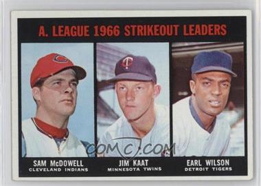 1967 Topps - [Base] #237 - Sam McDowell, Jim Kaat, Earl Wilson [Good to VG‑EX]