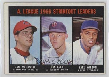 1967 Topps - [Base] #237 - Sam McDowell, Jim Kaat, Earl Wilson