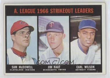 1967 Topps - [Base] #237 - Sam McDowell, Jim Kaat, Earl Wilson