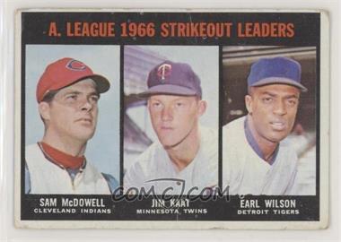 1967 Topps - [Base] #237 - Sam McDowell, Jim Kaat, Earl Wilson [Poor to Fair]