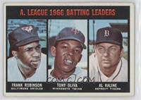 Frank Robinson, Tony Oliva, Al Kaline