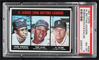 Frank Robinson, Tony Oliva, Al Kaline [PSA 8 NM‑MT]