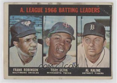 1967 Topps - [Base] #239 - Frank Robinson, Tony Oliva, Al Kaline [Poor to Fair]