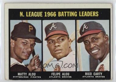 1967 Topps - [Base] #240 - Matty Alou, Felipe Alou, Rico Carty