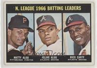 Matty Alou, Felipe Alou, Rico Carty