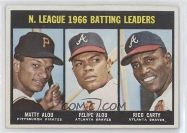 1967 Topps - [Base] #240 - Matty Alou, Felipe Alou, Rico Carty