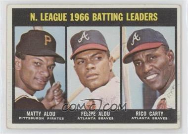 1967 Topps - [Base] #240 - Matty Alou, Felipe Alou, Rico Carty