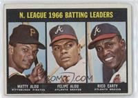 Matty Alou, Felipe Alou, Rico Carty