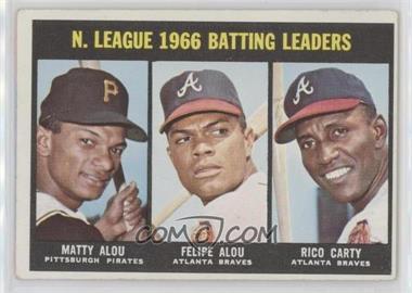 1967 Topps - [Base] #240 - Matty Alou, Felipe Alou, Rico Carty