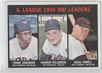 Frank Robinson, Harmon Killebrew, Boog Powell [Good to VG‑EX]