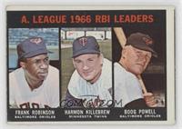 Frank Robinson, Harmon Killebrew, Boog Powell [Good to VG‑EX]