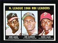 Dick Allen, Hank Aaron, Roberto Clemente