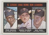 Frank Robinson, Harmon Killebrew, Boog Powell