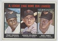 Frank Robinson, Harmon Killebrew, Boog Powell [Good to VG‑EX]