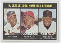 Hank Aaron, Dick Allen, Willie Mays