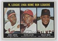 Hank Aaron, Dick Allen, Willie Mays