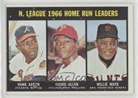 Hank Aaron, Dick Allen, Willie Mays