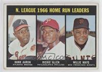 Hank Aaron, Dick Allen, Willie Mays